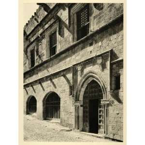  1937 Inn Strada dei Cavalieri Rhodes Greece Hurlimann 