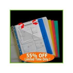 Colored Sheet Protectors: Office Products