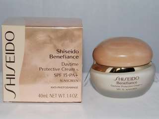 NIB Shiseido Benefiance Daytime Protective Cream 1.4 oz  