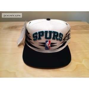  San Antonio Spurs Vintage Spike Snapback Hat Everything 