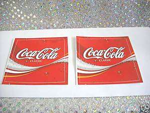 Coca Cola Stickers  Coke Part# 14558 B  