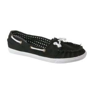    Shoestrings SHWEET.BLK WHITE Womens Shweet Boat shoes Baby