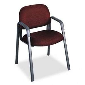  SAFCO Cava Collection Straight Leg Guest Chair, Burgundy 