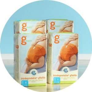  gDiapers   gRefill Biodegradable Inserts Baby