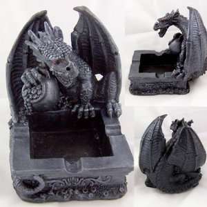  Roaring Dragon Ashtray with Oodles of Treasure Everything 