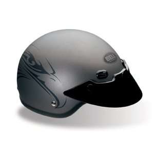  Bell Shorty Eagle Matte Street Open Face Helmet   Size 