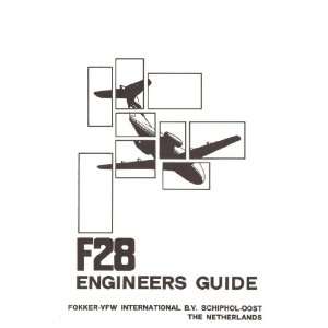  Fokker F 28 Aircraft Engineers Guide Manual Sicuro 
