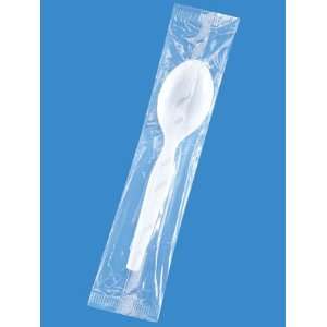   Standard Weight White Plastic Spoons Bulk Pack