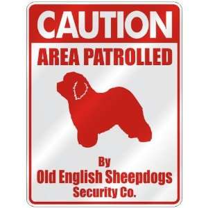   ENGLISH SHEEPDOGS SECURITY CO.  PARKING SIGN DOG: Home Improvement