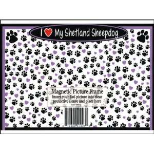  Shetland Sheepdog Purple 3 N 1 Picture Frame Everything 