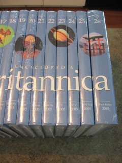 Comptons Britannica 26 volume 2005 complete set BRAND NEW SEALED 