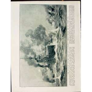  1915 WORLD WAR SHIP BRITISH NAVY NORTH SEA CRUISERS