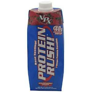  VPX Protein Rush RTD, Strawberry Shake, 12   17 oz 