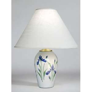  Blue Iris Lamp, Large