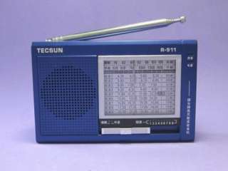 TECSUN R 911 ( Blue ) FM/MW/SW Pocket High Sensitivity Radio Receiver