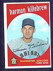 1959 Topps Baseball HARMON KILLEBREW/Senat​ors HOF#515(E