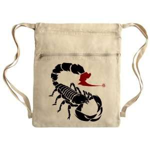  Messenger Bag Sack Pack Khaki Tribal Scorpion Everything 