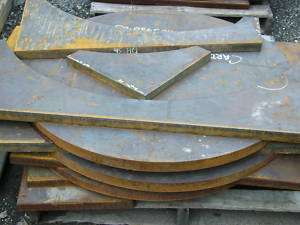 THICK A 36 PLATE 4 WIDE X 2 SCRAP STEEL DROPS  