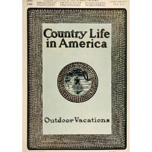  1906 Country Life in America COVER A. Radclyffe Dugmore 