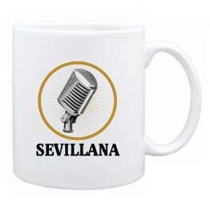  New  Sevillana   Old Microphone / Retro  Mug Music