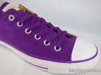 CONVERSE ALL STAR OX CHUCK TAYLOR PURPLE/GOLD YELLOW REGIONAL COLOR 
