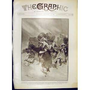   Hedin Expoloration Central Asia Sand Storm Print 1902