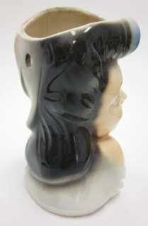 You are bidding on a ROYAL COPLEY Ceramic Woman Bust Mini Vase.