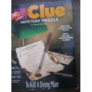  To Kill a Dying Man Clue Mystery Puzzle Toys & Games