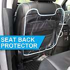 car seatback protector w built in mesh pockets 1 piece