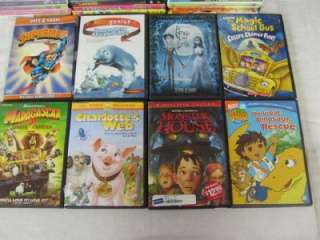   155 Kids DVD Movies Nemo Scooby Doo Garfield Thomas Spongebob Casper
