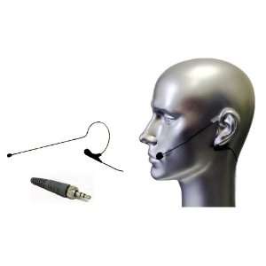  Omnidirectional Headworn Microphone (Black, with Sennheiser 