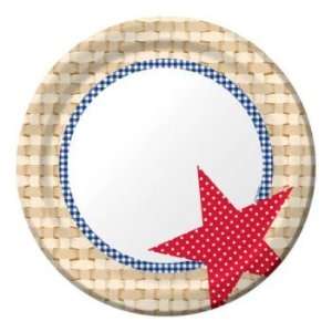    Picnic Basket 10.25 Banquet Plates Pack of 8 Toys & Games