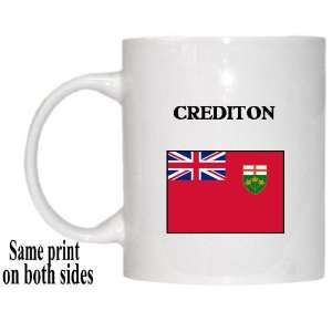    Canadian Province, Ontario   CREDITON Mug 