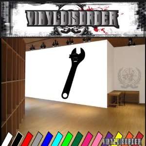  Tools Crescent Wrench NS001 Vinyl Decal Wall Art Sticker 