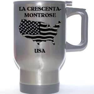 US Flag   La Crescenta Montrose, California (CA) Stainless Steel Mug