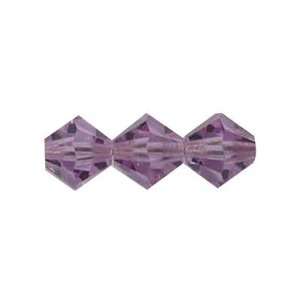   Preciosa 6mm Bicone Czech Crystal Violet Beads: Arts, Crafts & Sewing