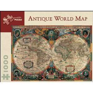   Map (Pomegranate Artpiece Puzzle) (9780764950902) Gina Bostian Books