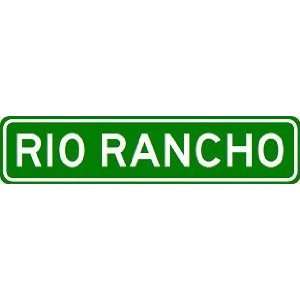  RIO RANCHO City Limit Sign   High Quality Aluminum Sports 