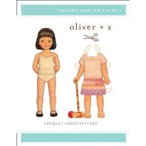  Oliver + S Sewing Pattern, Croquet Dress (Sizes 6M 4 
