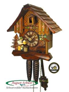 Up for auction: genuine hand made Black Forest cuckoo clock. New 