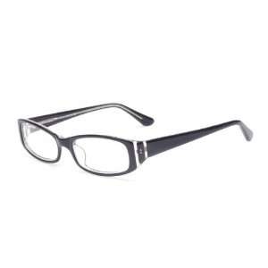  HT006 prescription eyeglasses (Black/Clear) Health 