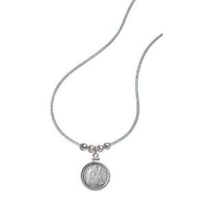    Sterling Silver Liberty Seated Dime Pendant 