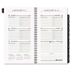  Executive® pocket size weekly planner refill. Office 