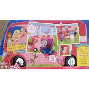  Barbie SISTERS GO CAMPING CAMPER Vehicle MOTORHOME w Spa 