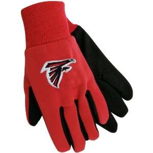  Atlanta Falcons Red Team Work Utility Gloves   Sports 