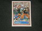 PACKERS Lynn Dickey signed card SNOW BOWL 1997 UD AUTO  