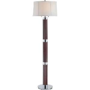  Bahari Brown Leather Floor Lamp: Home Improvement