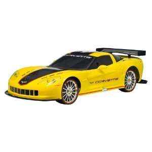 NEW BRIGHT R/C CORVETTE YELLOW 110 SCALE NEW IN FACTORY SEALED BOX 