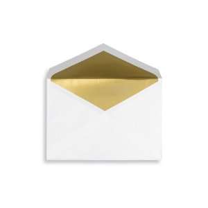   Lined Inner Envelopes   Pack of 2,000   Gold Lining