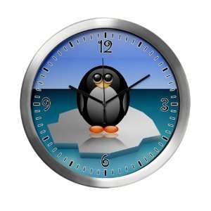  Modern Wall Clock Cute Baby Penguin 